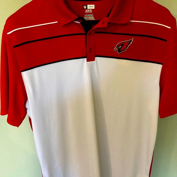 NFL apparel Other - Arizona Cardinals 2XL NFL Football Polo Short Sleeve Shirt Men's Size 2XL